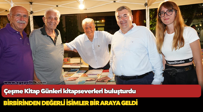 Çeşme Kitap Günleri kitapseverleri buluşturdu