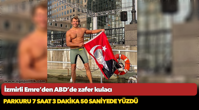 İzmirli Emre’den ABD’de zafer kulacı