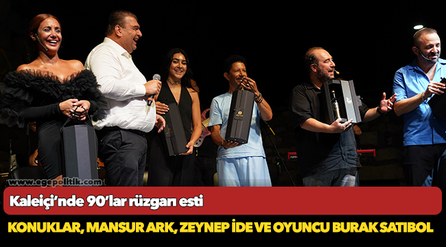 Kaleiçi’nde 90’lar rüzgarı esti