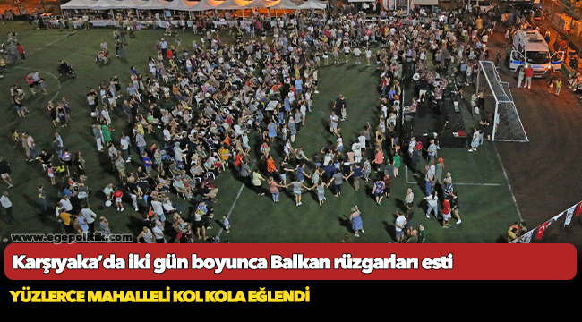 Karşıyaka’da iki gün boyunca Balkan rüzgarları esti