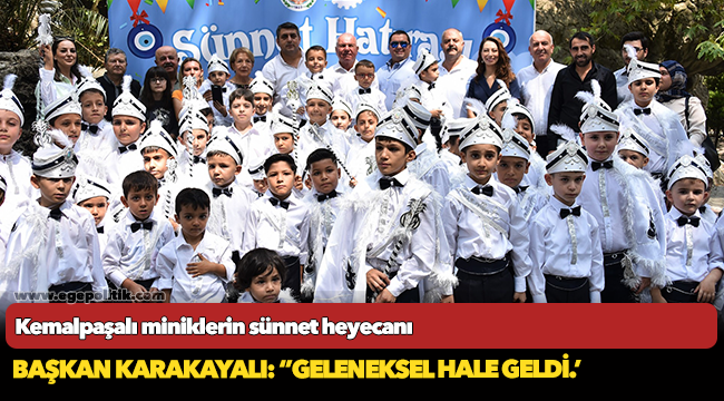 Kemalpaşalı miniklerin sünnet heyecanı