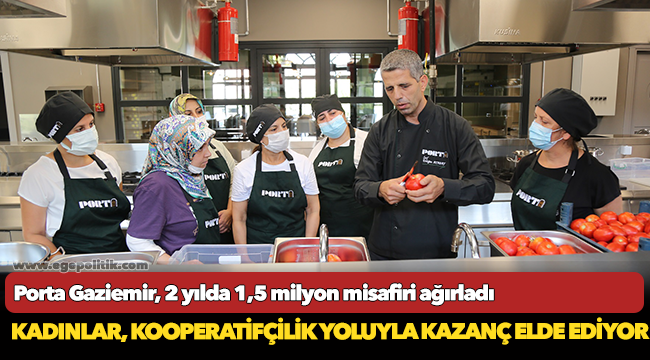 Porta Gaziemir, 2 yılda 1,5 milyon misafiri ağırladı