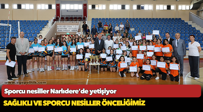 Sporcu nesiller Narlıdere’de yetişiyor