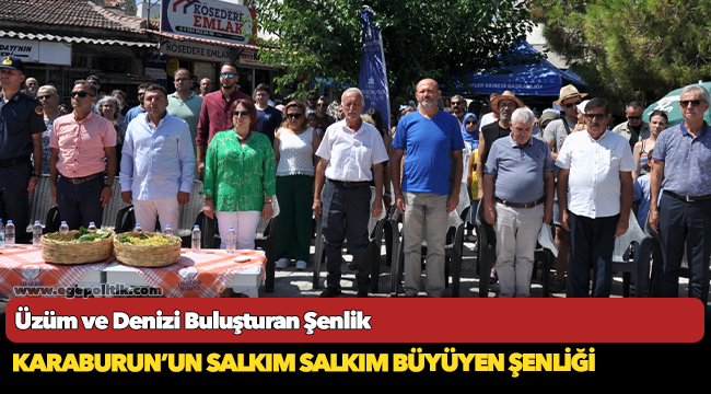 Üzüm ve Denizi Buluşturan Şenlik