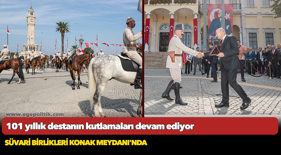 101 yıllık destanın kutlamaları devam ediyor