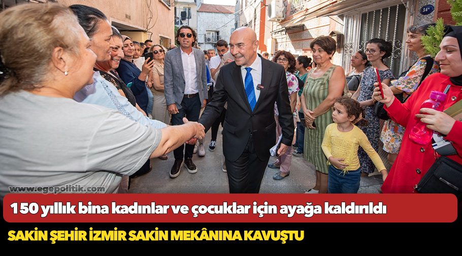 150 yıllık bina kadınlar ve çocuklar için ayağa kaldırıldı