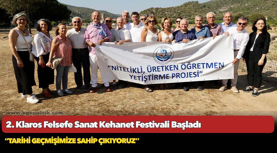 2. Klaros Felsefe Sanat Kehanet Festivali Başladı