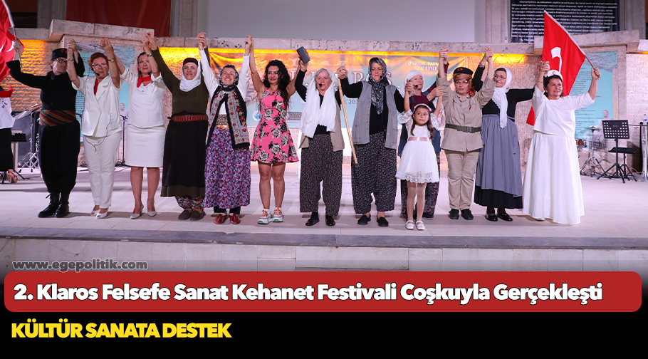 2. Klaros Felsefe Sanat Kehanet Festivali Coşkuyla Gerçekleşti