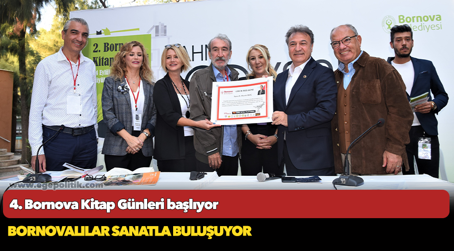 4. Bornova Kitap Günleri başlıyor