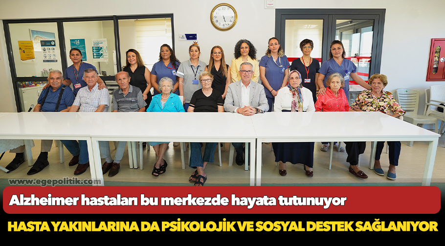 Alzheimer hastaları bu merkezde hayata tutunuyor