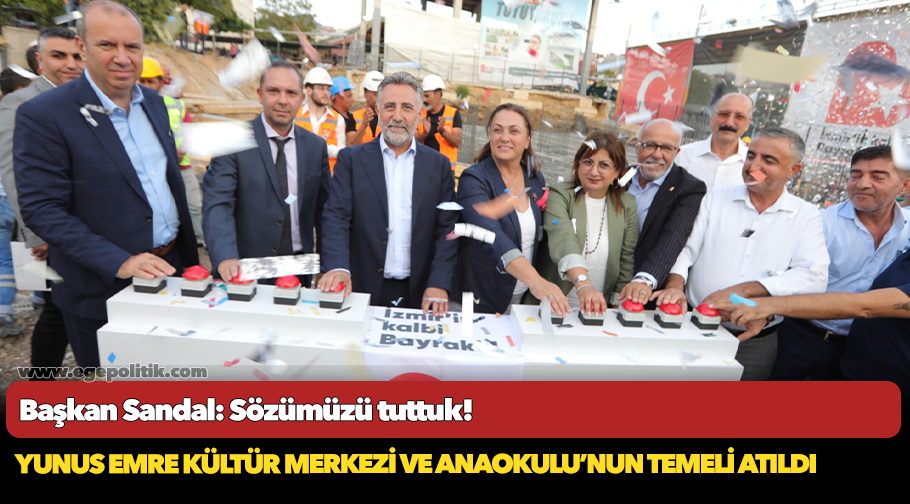 Başkan Sandal: Sözümüzü tuttuk!