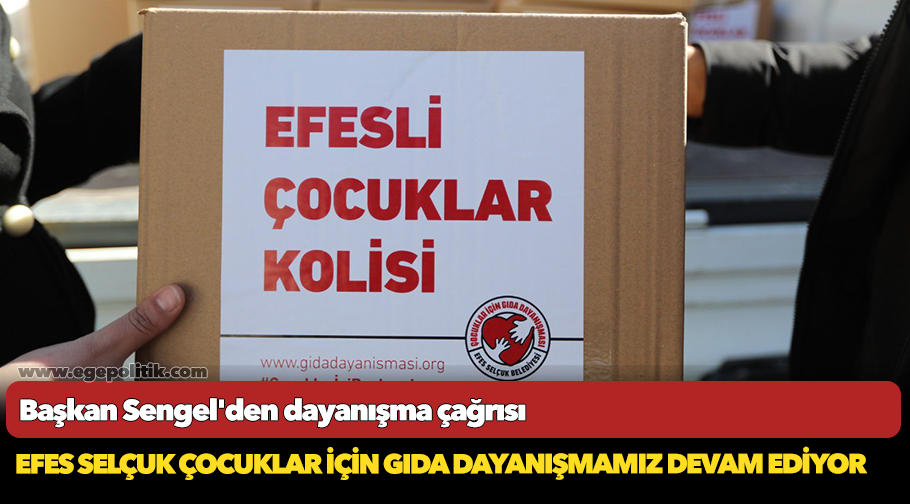 Başkan Sengel'den dayanışma çağrısı