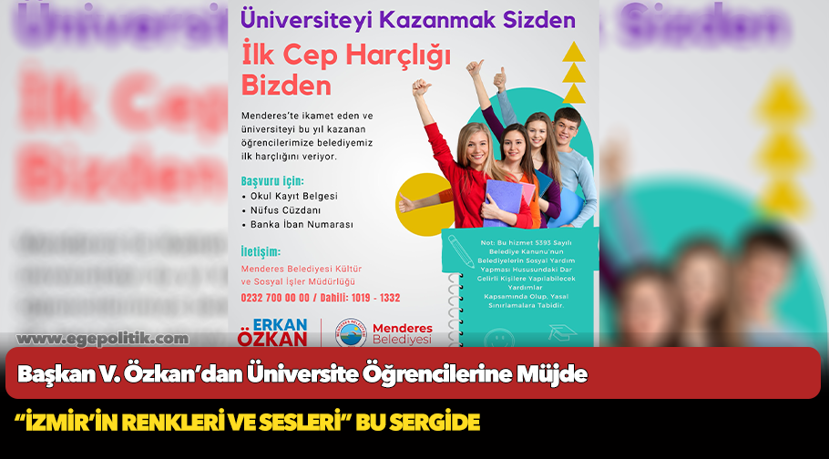 Başkan V. Özkan’dan Üniversite Öğrencilerine Müjde
