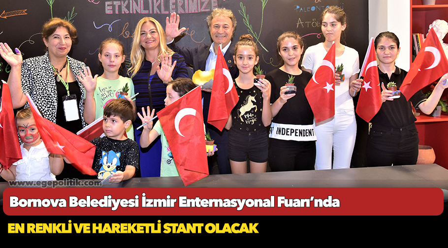 Bornova Belediyesi İzmir Enternasyonal Fuarı’nda