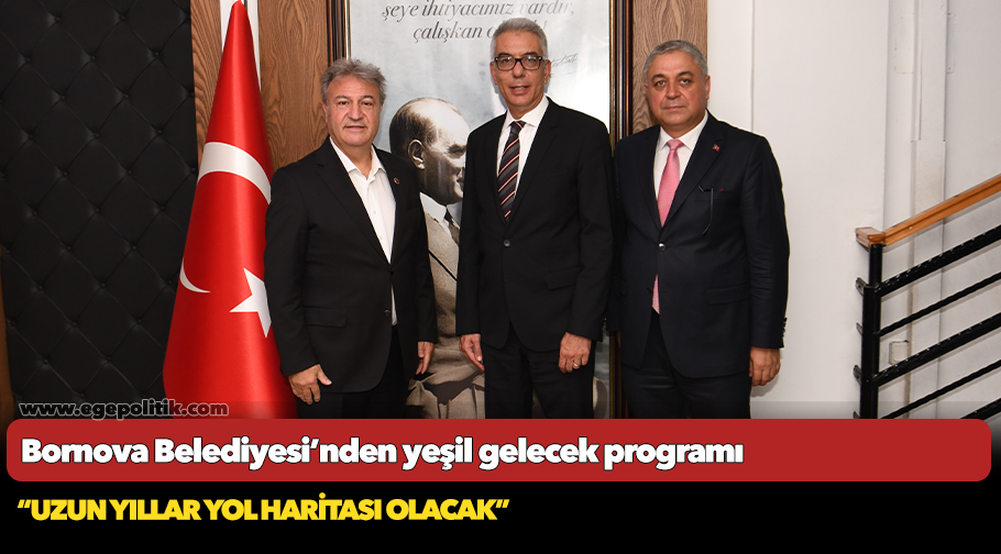 Bornova Belediyesi’nden yeşil gelecek programı
