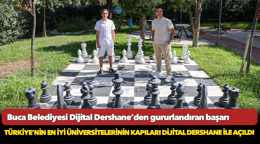 Buca Belediyesi Dijital Dershane’den gururlandıran başarı