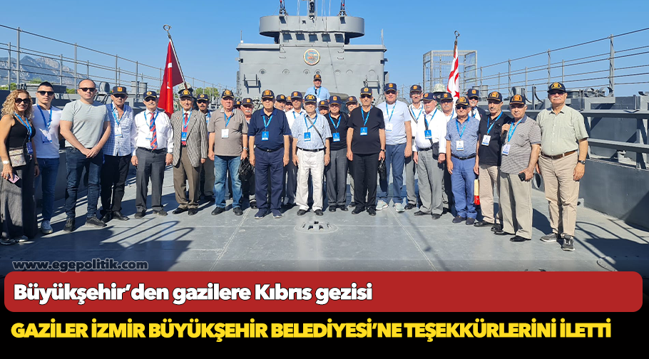 Büyükşehir’den gazilere Kıbrıs gezisi