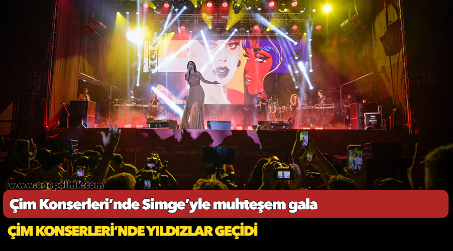 Çim Konserleri’nde Simge’yle muhteşem gala