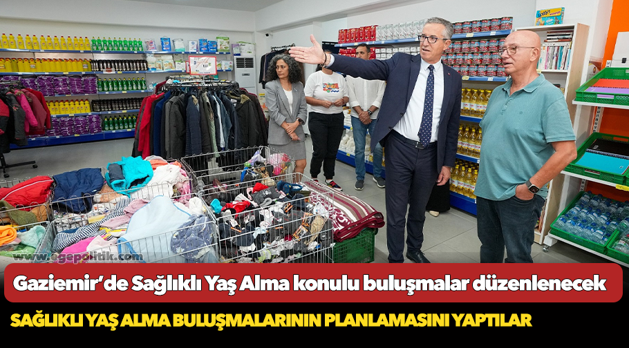 Gaziemir’de Sağlıklı Yaş Alma konulu buluşmalar düzenlenecek