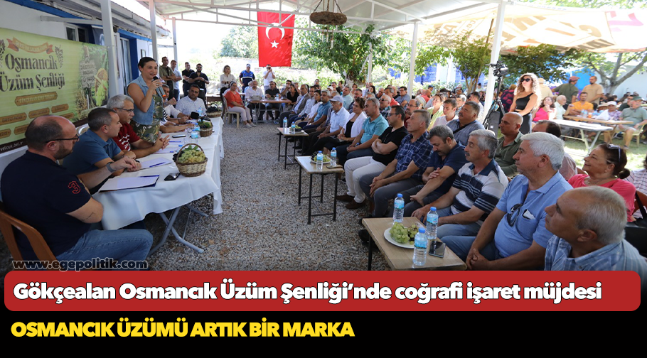 Gökçealan Osmancık Üzüm Şenliği’nde coğrafi işaret müjdesi