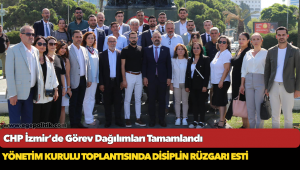 İzmir CHP'nin Yönetim Kurulu Toplantısı'nda disiplin rüzgarı esti!