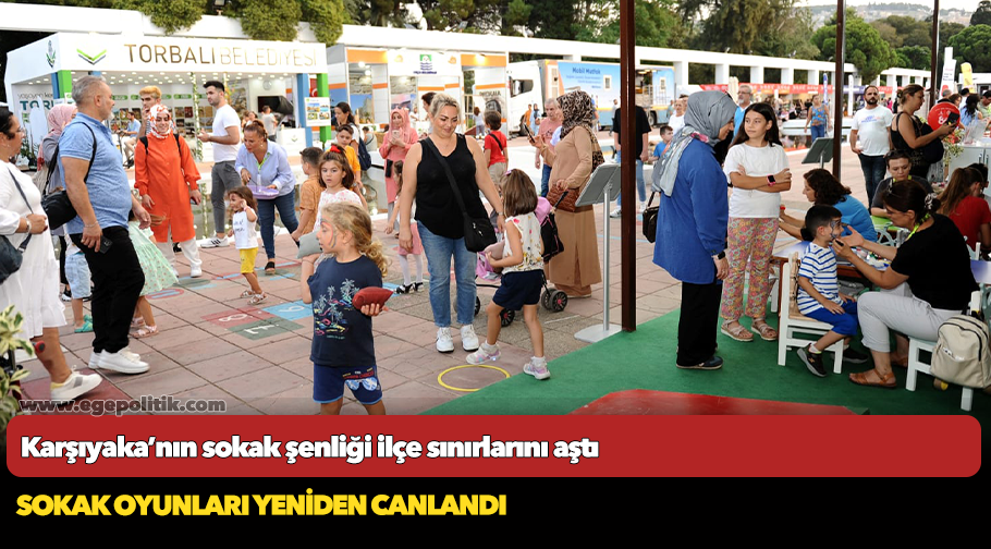 Karşıyaka’nın sokak şenliği ilçe sınırlarını aştı