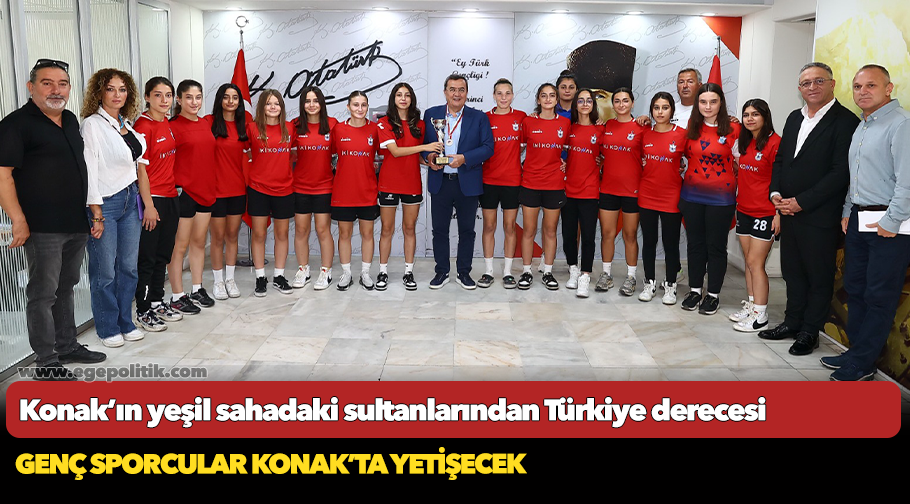 Konak’ın yeşil sahadaki sultanlarından Türkiye derecesi