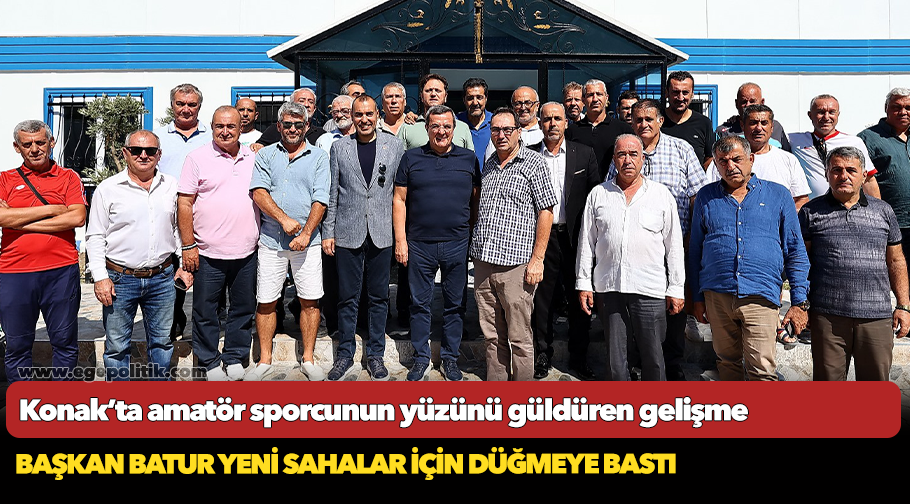 Konak’ta amatör sporcunun yüzünü güldüren gelişme