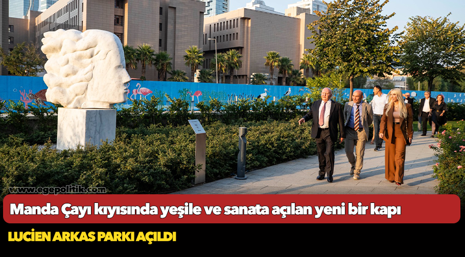 Manda Çayı kıyısında yeşile ve sanata açılan yeni bir kapı