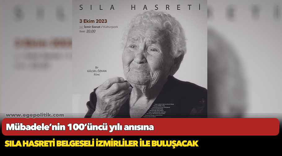 Mübadele’nin 100’üncü yılı anısına