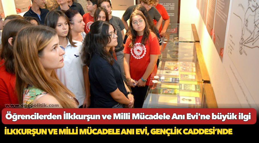 Öğrencilerden İlkkurşun ve Milli Mücadele Anı Evi'ne büyük ilgi