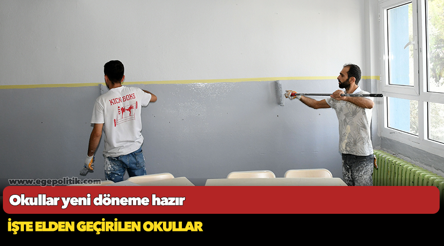 Okullar yeni döneme hazır