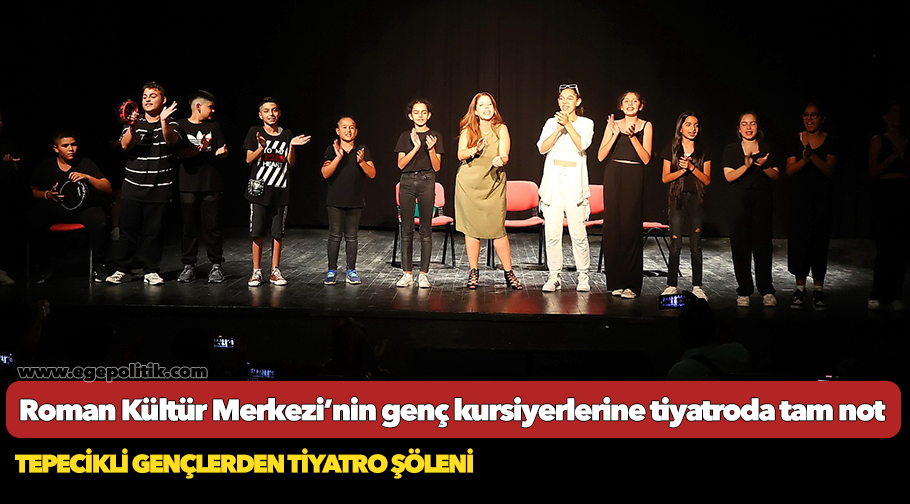 Tepecikli gençlerden tiyatro şöleni