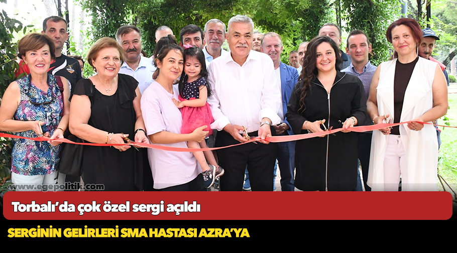 Torbalı’da çok özel sergi açıldı