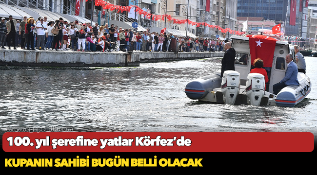 100. yıl şerefine yatlar Körfez’de