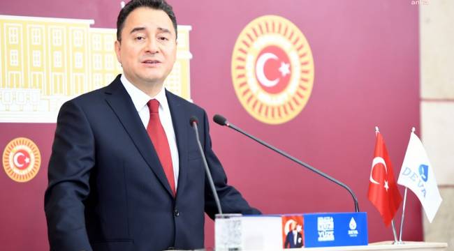 Ali Babacan: “Bizim beklentimiz derhal Can Atalay’ın serbest bırakılıp buradaki görevine hemen başlaması”