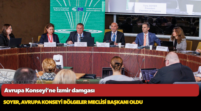 Avrupa Konseyi’ne İzmir damgası