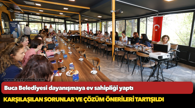 Buca Belediyesi dayanışmaya ev sahipliği yaptı