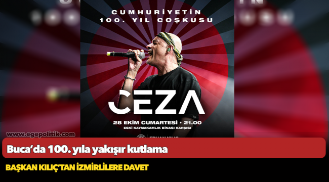 Buca’da 100. yıla yakışır kutlama