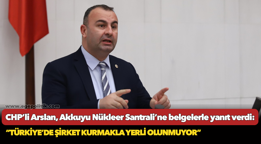 CHP’li Arslan belgelerle yanıt verdi!