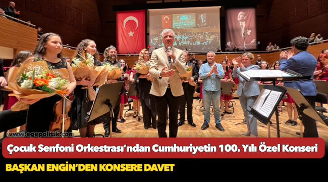 Çocuk Senfoni Orkestrası’ndan Cumhuriyetin 100. Yılı Özel Konseri