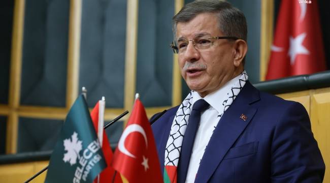 Davutoğlu: "İsrail Devlet terörü uygulayarak, kadın çocuk demeden masum sivilleri katlediyor, dünya seyrediyor"