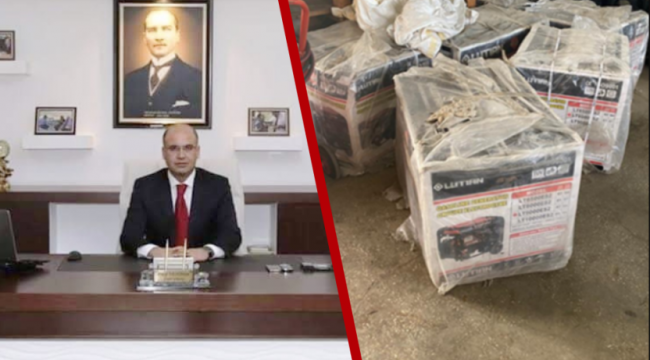 Deprem jeneratörlerini depoda saklayan genel sekreter görevden alındı