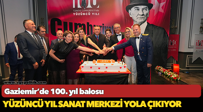 Gaziemir’de 100. yıl balosu