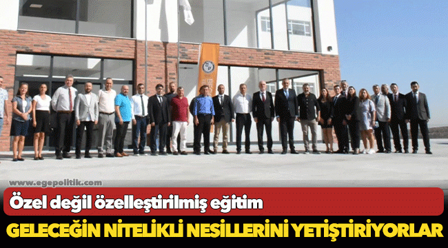 Geleceğin nitelikli nesillerini yetiştiriyorlar