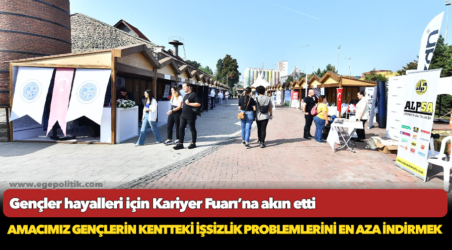 Gençler hayalleri için Kariyer Fuarı’na akın etti