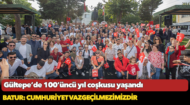 Gültepe’de 100’üncü yıl coşkusu yaşandı