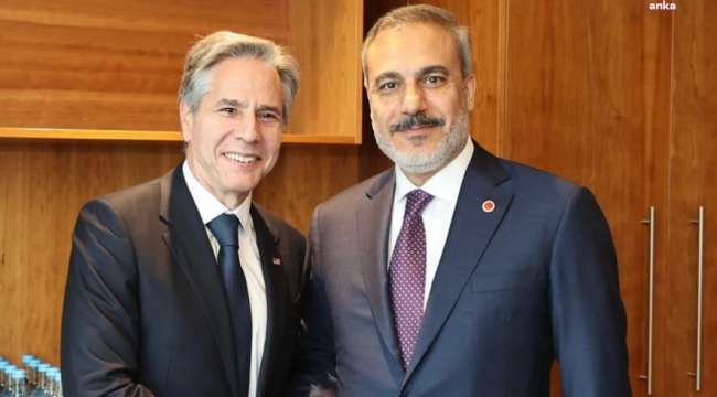 Hakan Fidan, ABD Dışişleri Bakanı Blinken ile görüştü