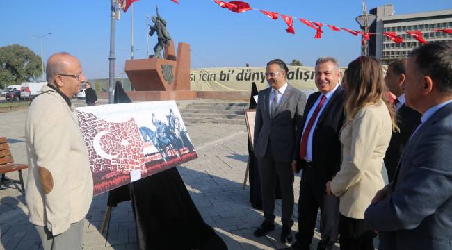 Halk Eğitimi Müdürlüklerinden  “Cumhuriyet” Temalı Sergi