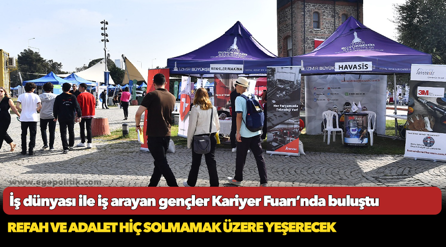 İş dünyası ile iş arayan gençler Kariyer Fuarı’nda buluştu